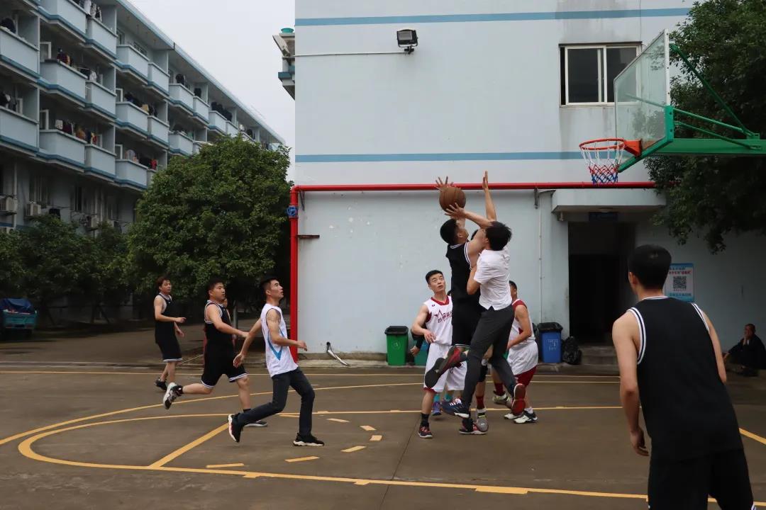 Staff basketball game